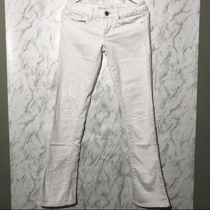 American eagle white bootcut denim